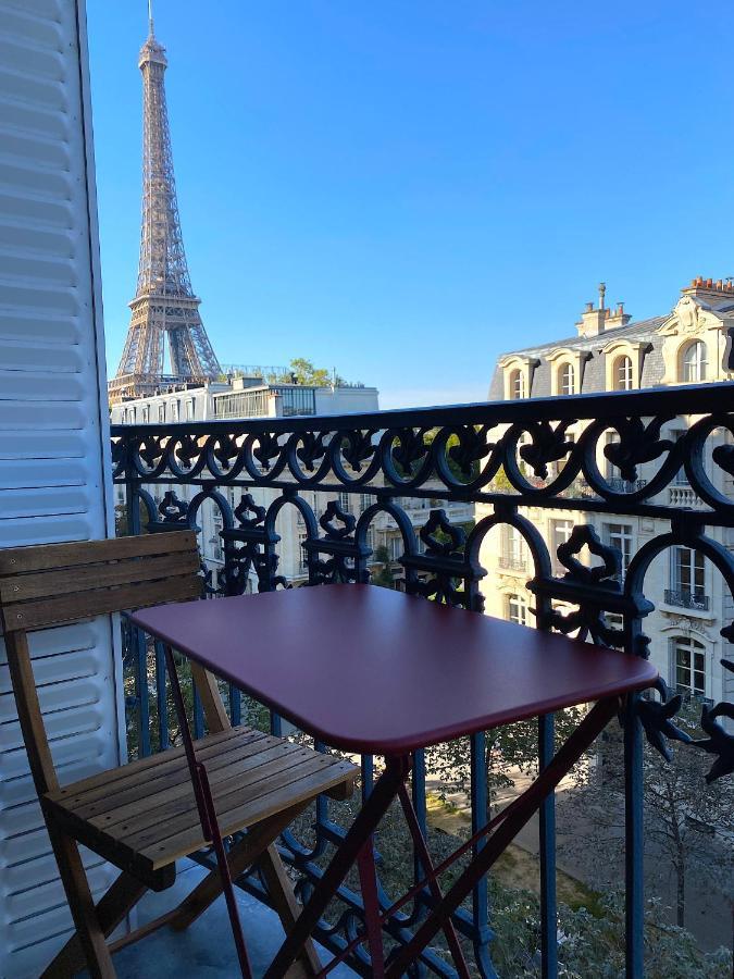 Outstanding 2 Bedrooms With A Terrific Eiffel Tower View Párizs Kültér fotó